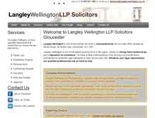 Tablet Screenshot of langleywellington.co.uk